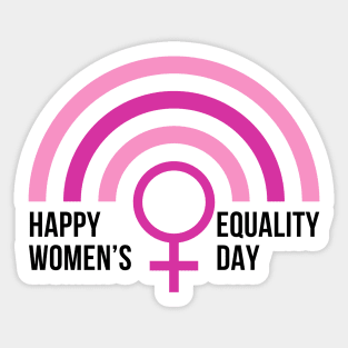 Happy Women’s Equality Day Sticker